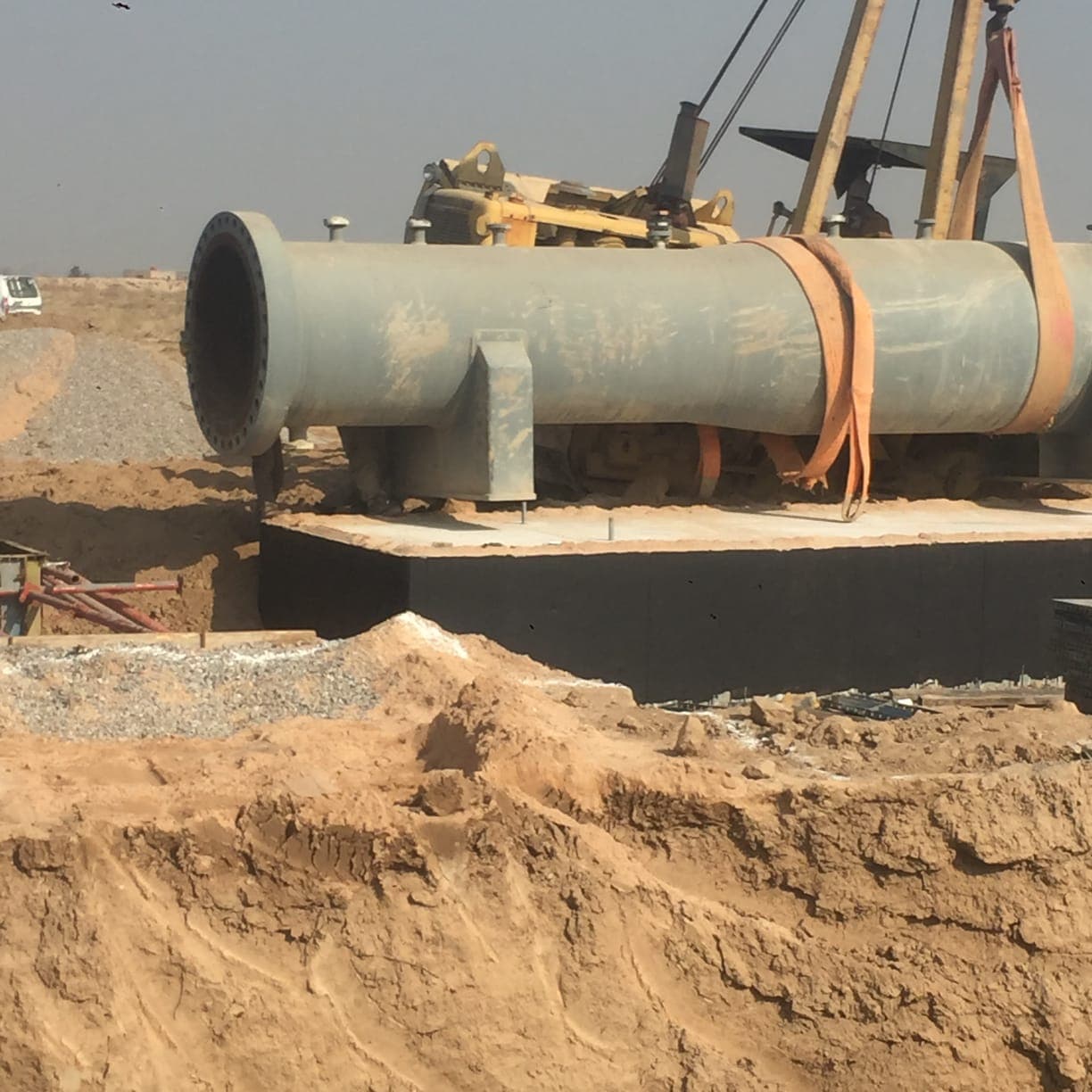 32" × 42 km Natural Gas Pipeline — Sharhraban / Diyala