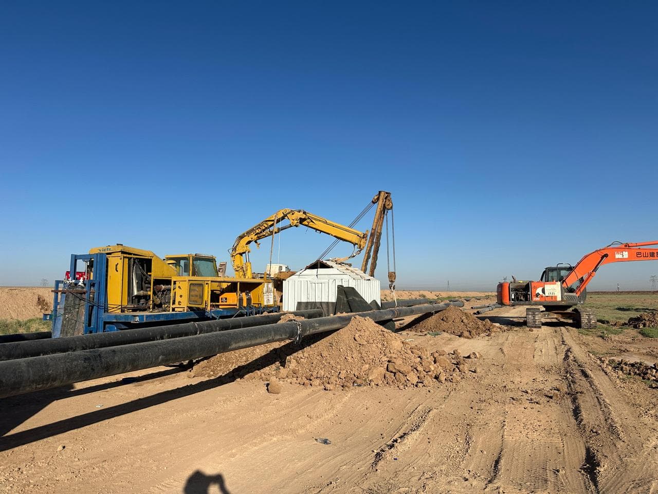 Pipeline construction — S2 Trunkline, Missan Oilfield