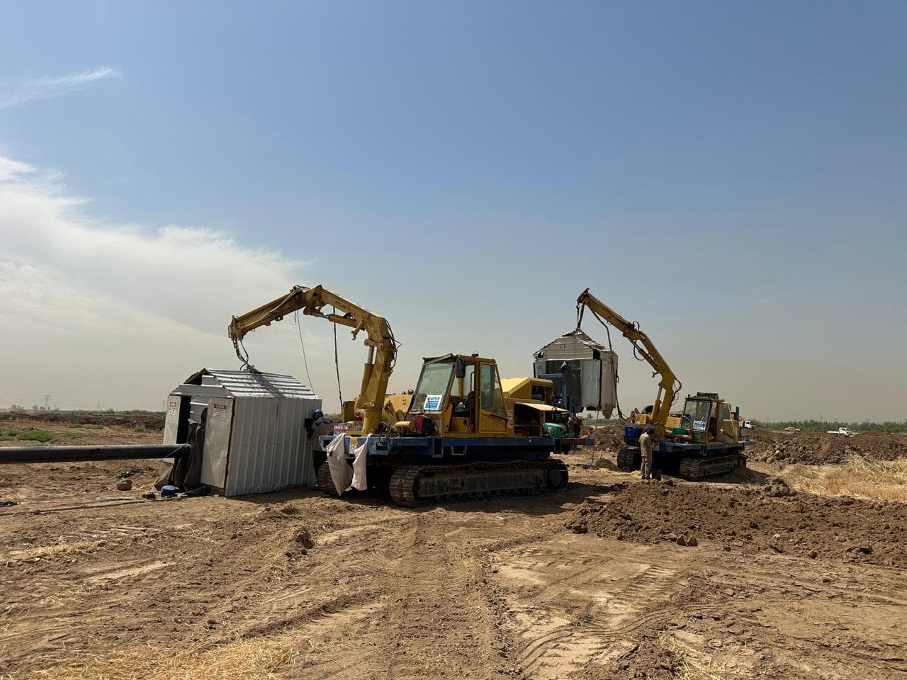 Future Will site operations — S2/S Trunkline, Missan Oilfield