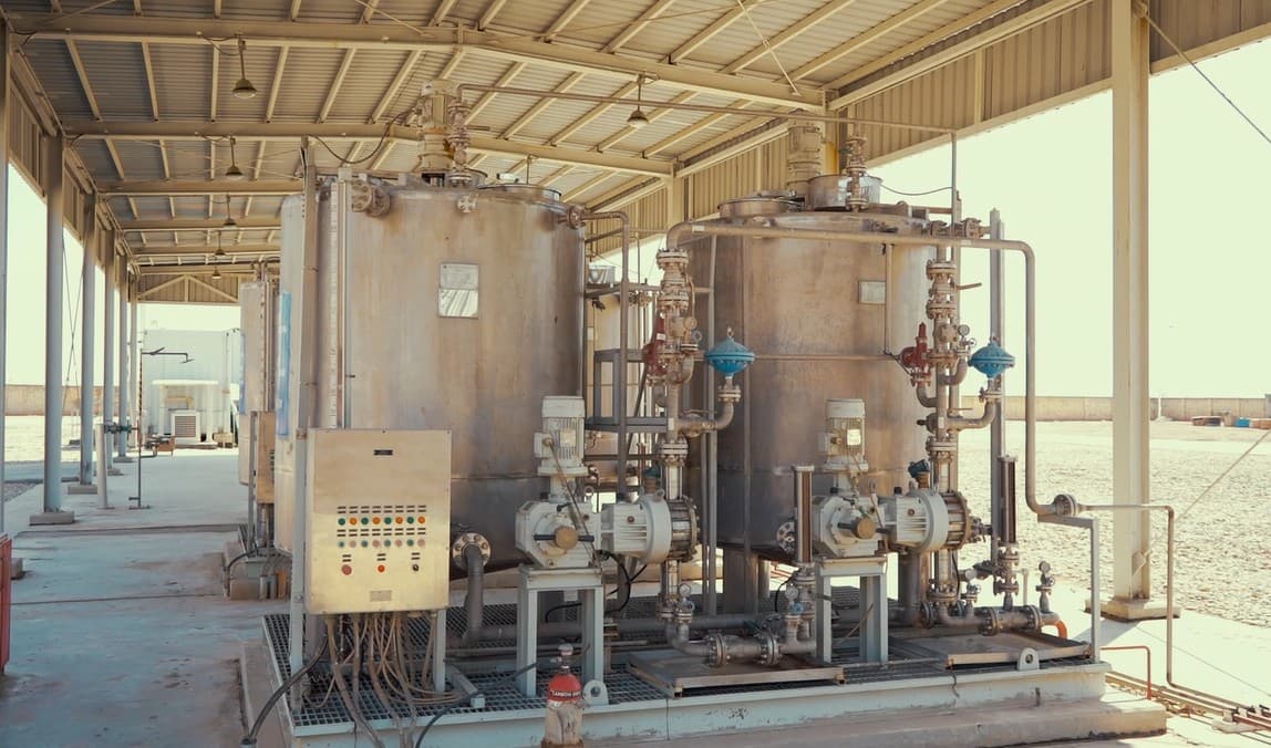 Water injection station — CNOOC, Buzurgan Field