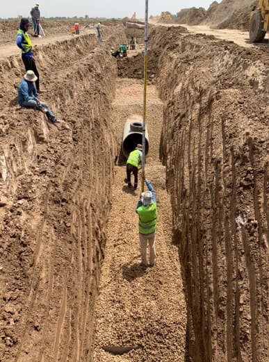 48" × 17 km Natural Gas Pipeline — Nahrawan / Diyala — photo 2
